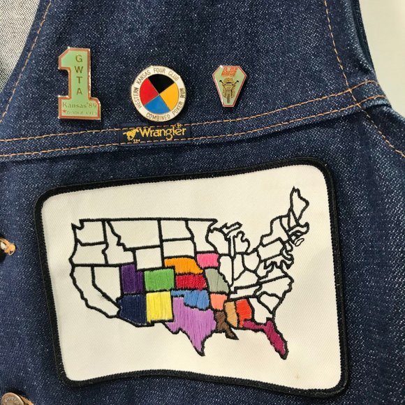 Wrangler Vtg Vest sz Lg Honda Goldwing  Motorcycle - Picture 4 of 8